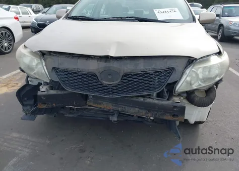 2009 Toyota Corolla Le z USA, uszkodzony, nr VIN 2T1BU40E99C041469